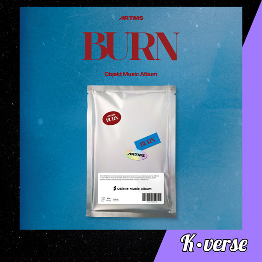 ARTMS 1st Single Album 'BURN' ver. Objekt Music Album