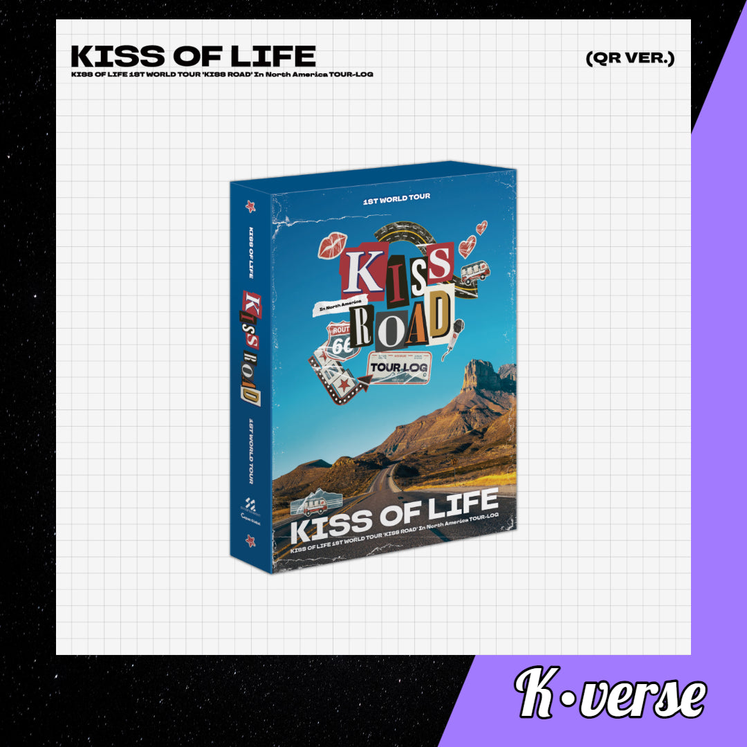 KISS OF LIFE 'KISS ROAD in North America TOUR-LOG' ver. QR