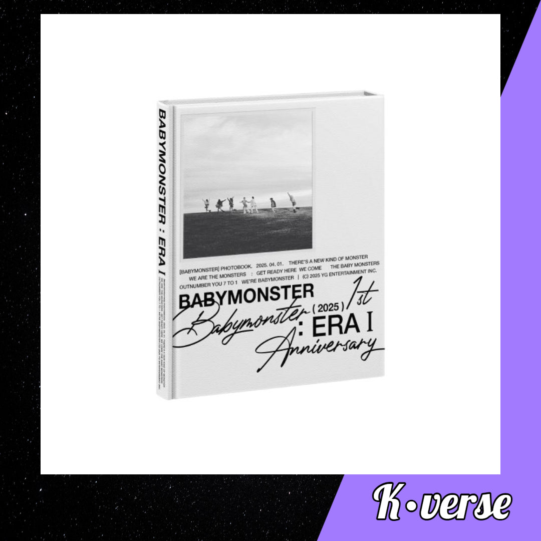 BABYMONSTER 1st Anniversary Photobook 'BABYMONSTER: ERA I'