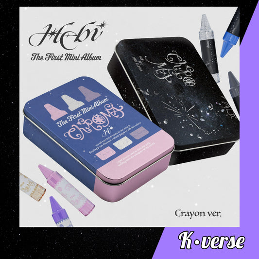 HEBI 1st Mini Album 'CHROMA' ver. Crayon
