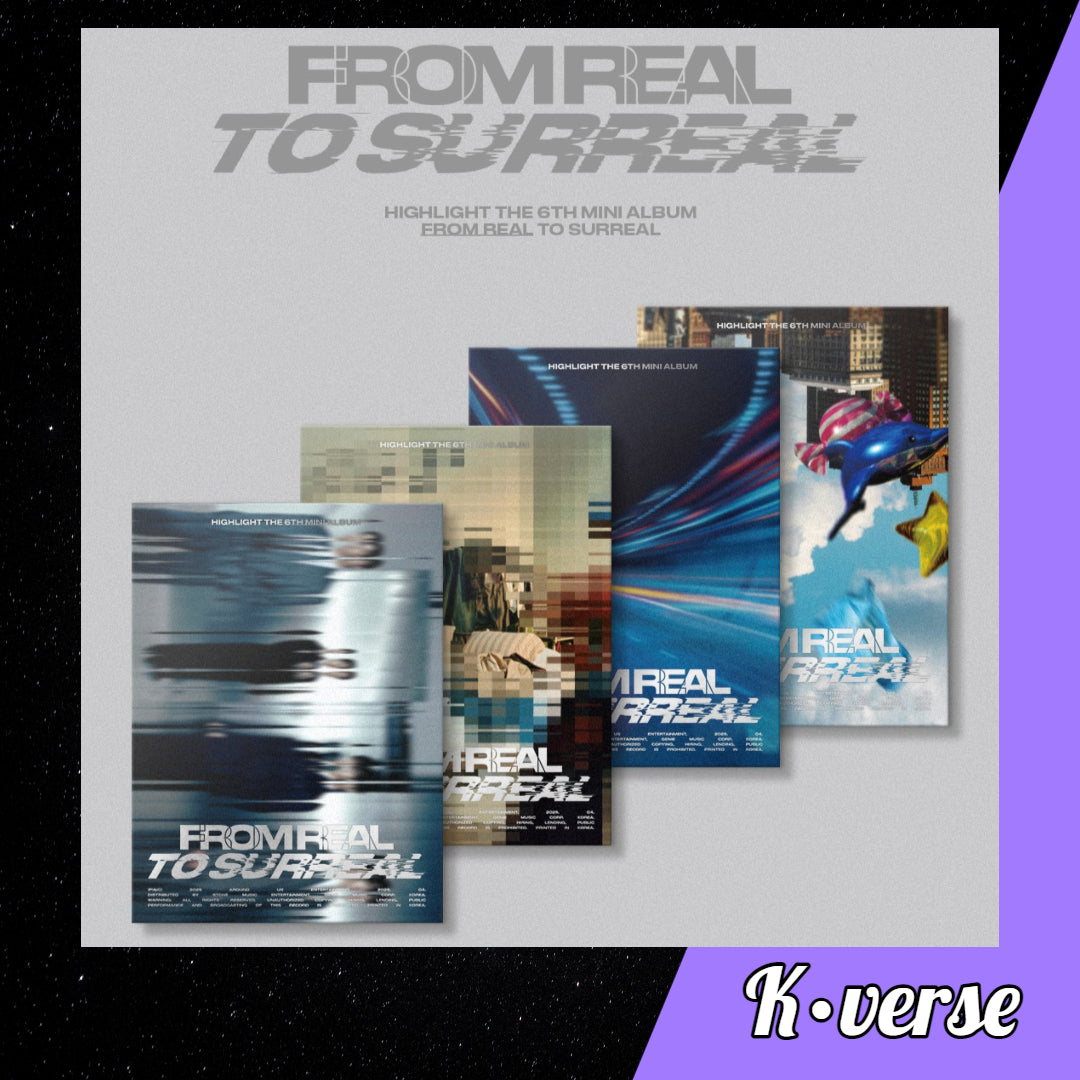 HIGHLIGHT 6th Mini Album 'FROM REAL TO SURREAL' ver. Photobook