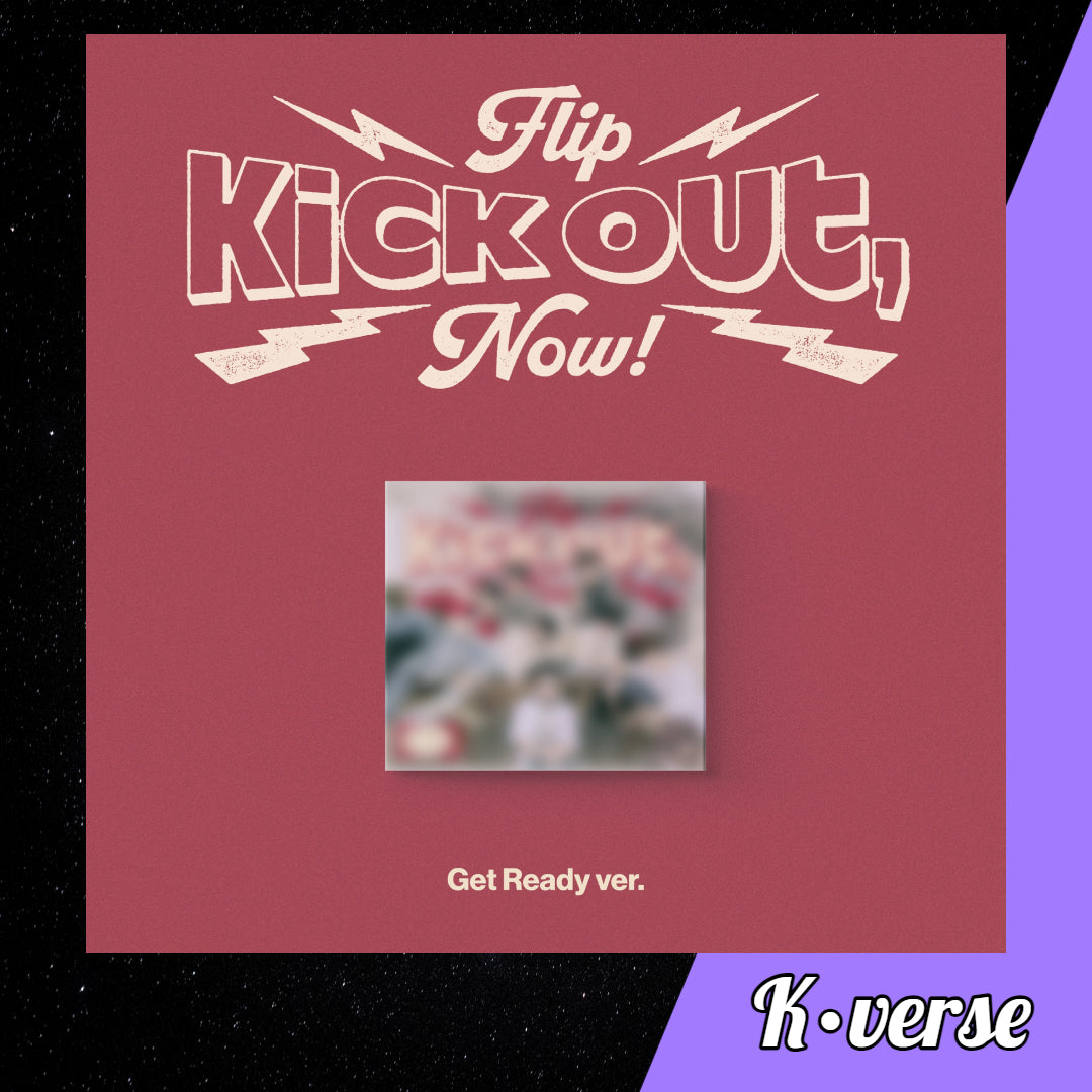 KICKFLIP 2nd Mini Album 'KICK OUT, FLIP NOW!' ver. Digipack