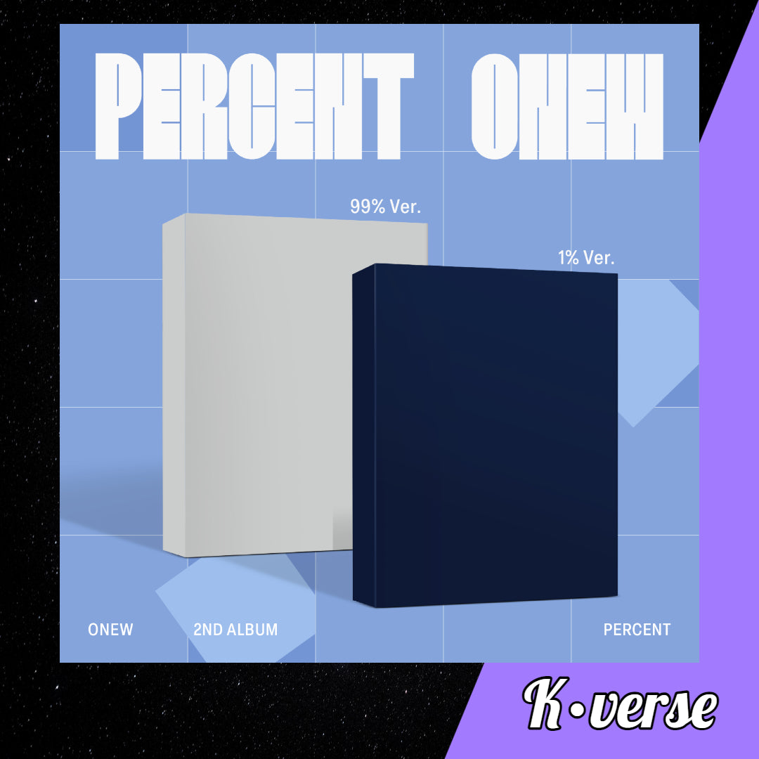 ONEW 2nd Album 'PERCENT' ver. Photobook