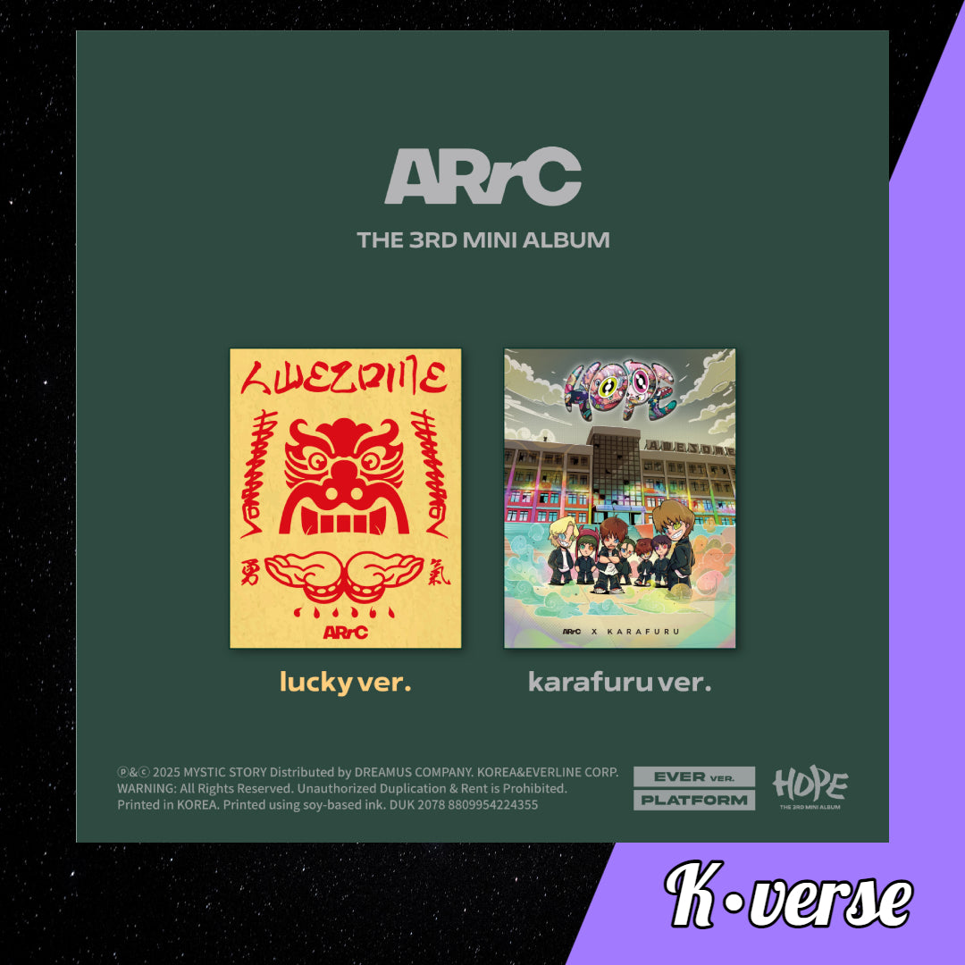 ARrC 3rd Mini Album 'HOPE' ver. Ever Platform