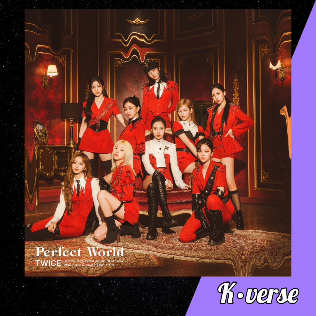 TWICE 3rd Japan Album 'Perfect World' ver. Regualr