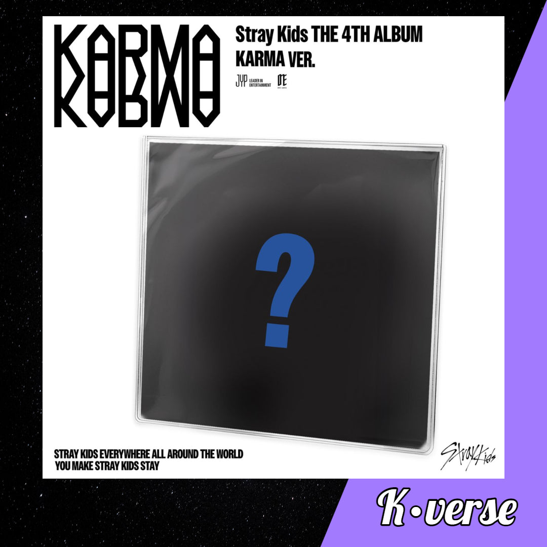 STRAY KIDS 4th Album 'KARMA' ver. Limited Edition