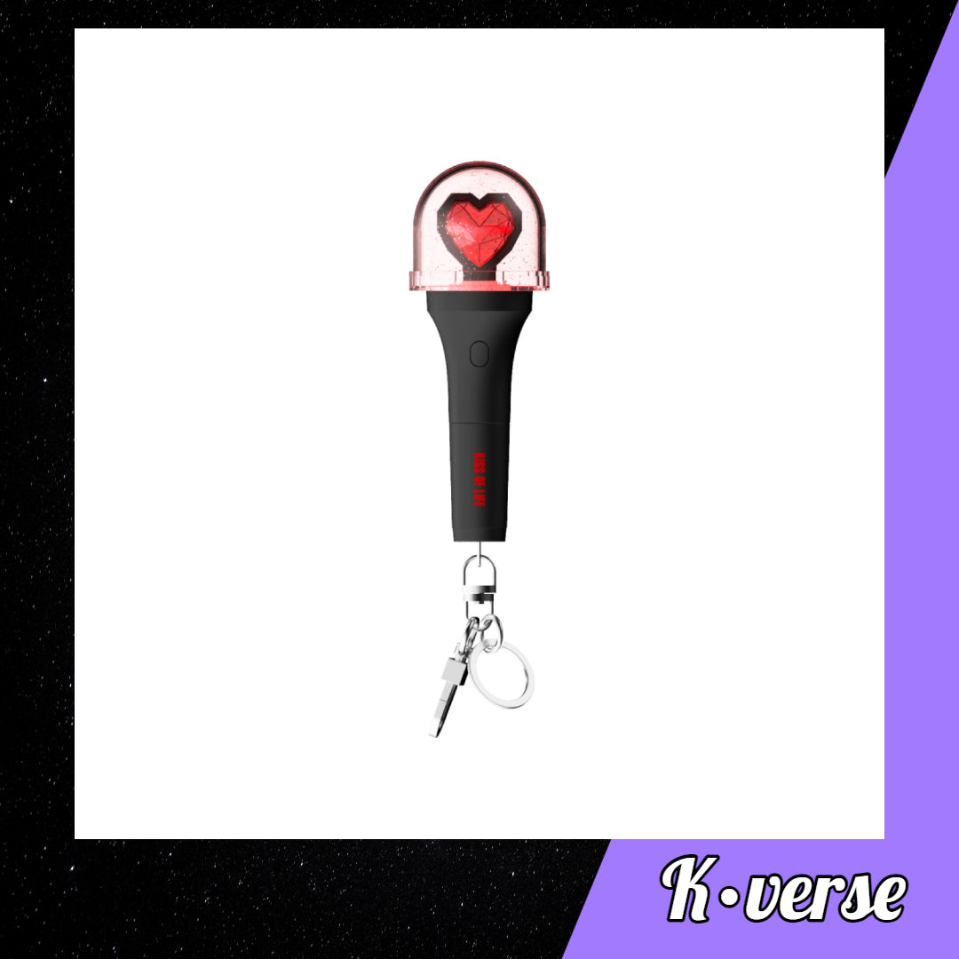 Preorder: KISS OF LIFE Official Lightstick Keyring