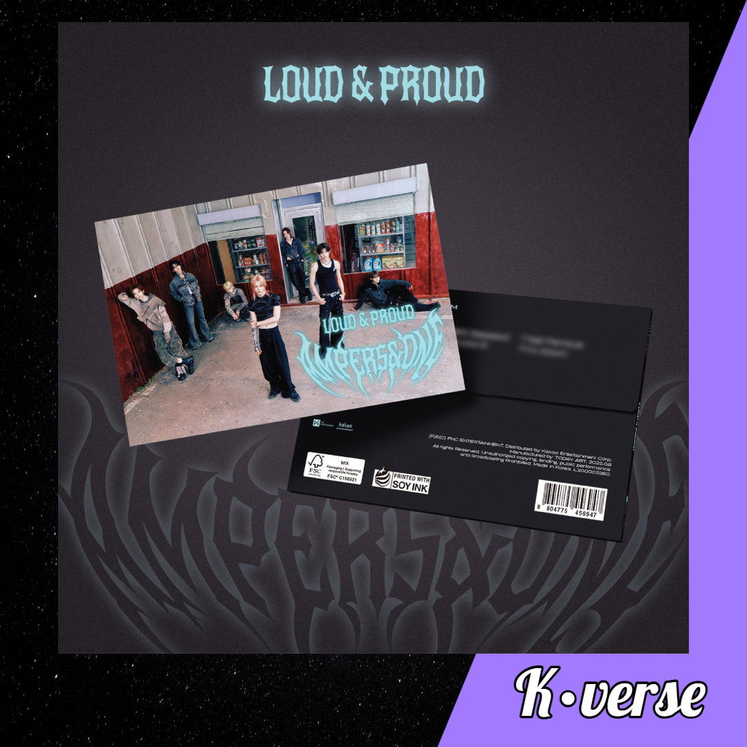 AMPERS&ONE 3rd Mini Album 'LOUD & PROUD' ver. Postcard