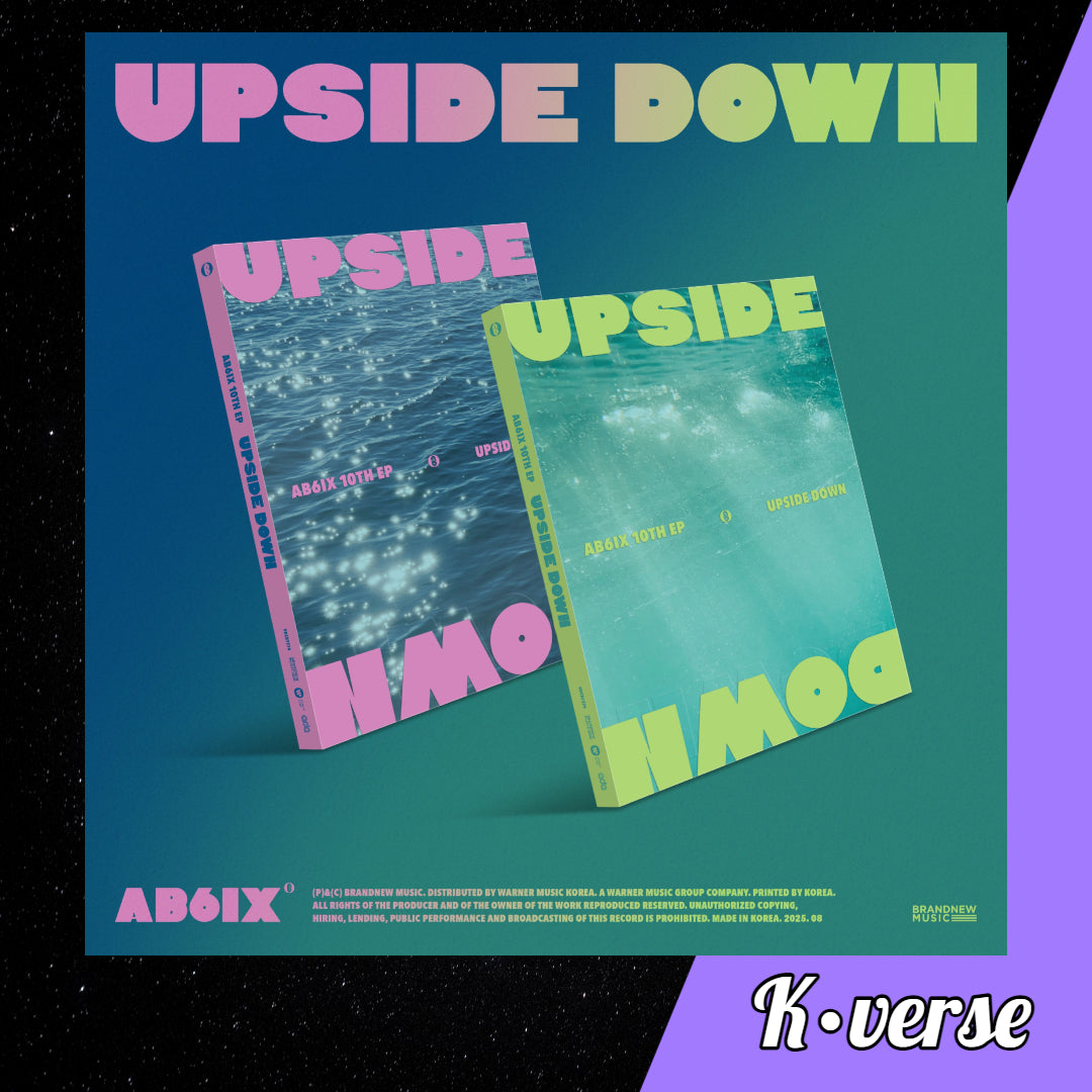 Preorder: AB6IX 10th EP Album 'UPSIDE DOWN'