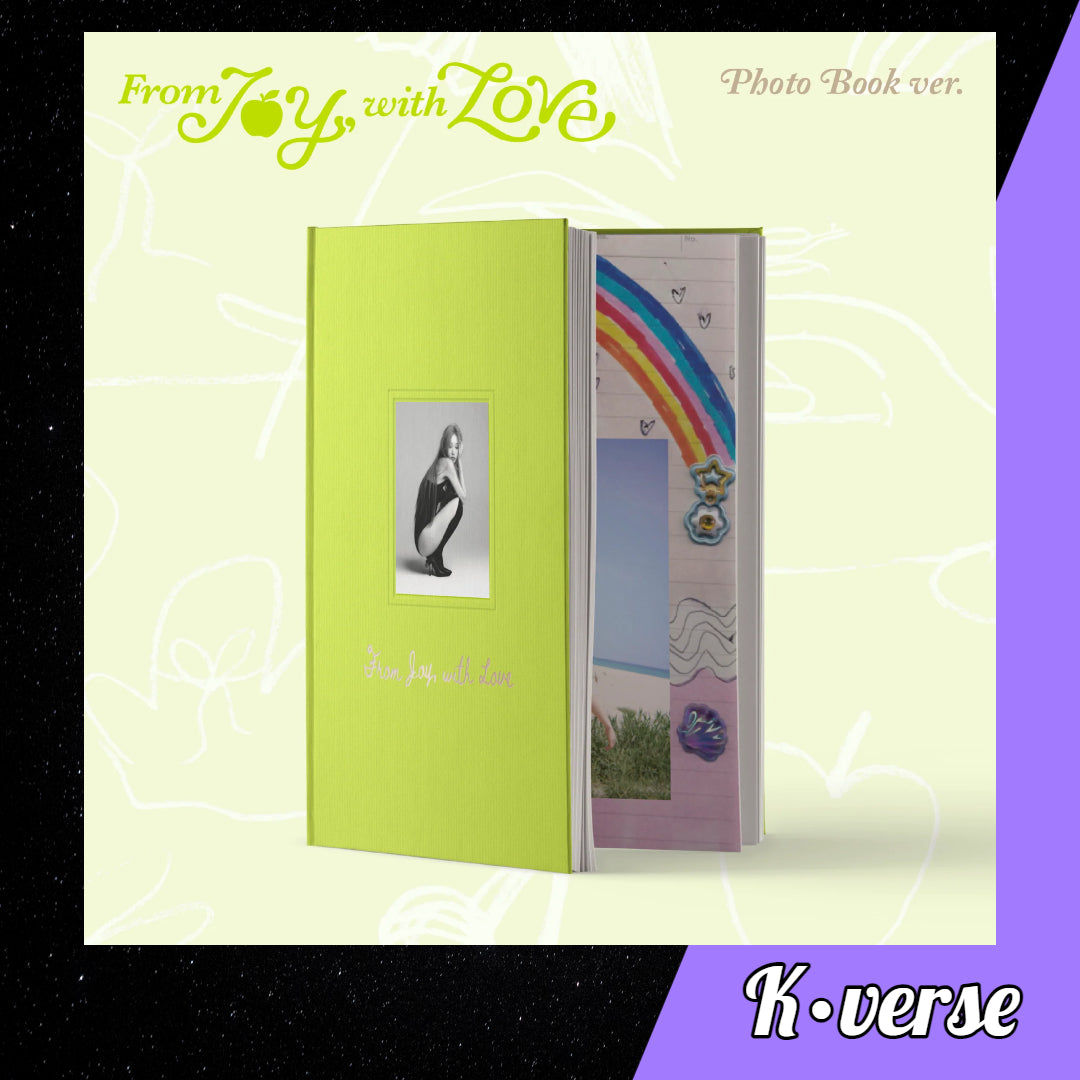 Preorder: Joy 1st Mini Album 'From JOY, with Love' ver. Photobook