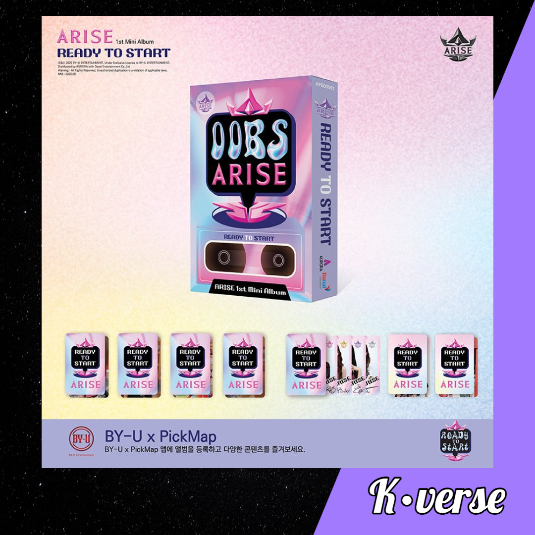 Preorder: ARISE 1st Mini Album 'READY TO START' ver. Smart Album