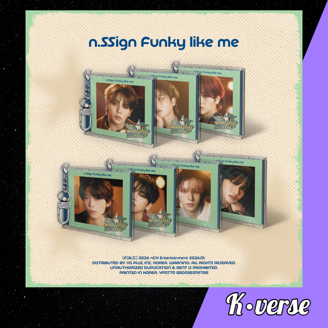 n.SSign 3rd Mini Album 'Funky Like Me' ver. Mini Jewel Case
