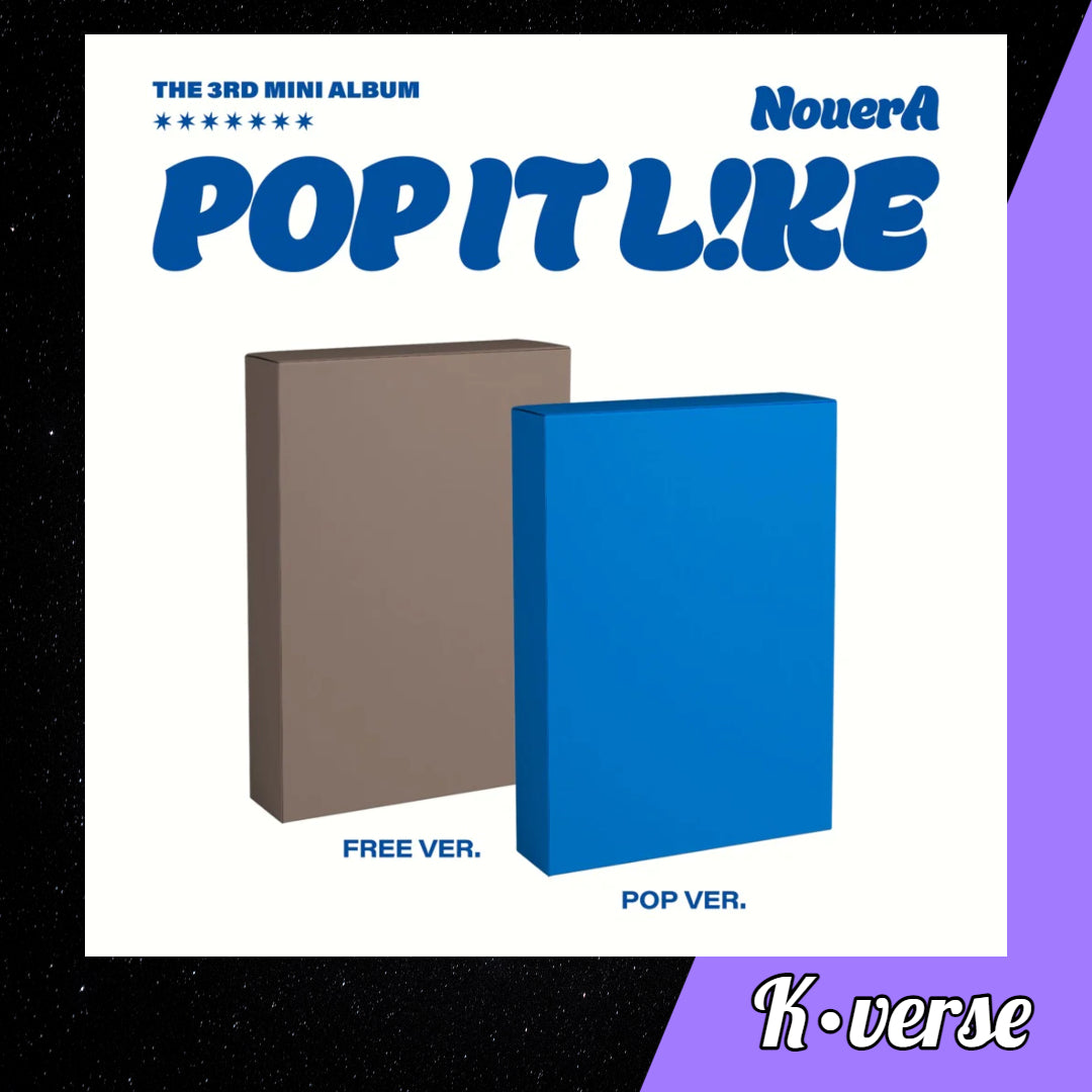 NouerA 3rd Mini Album 'POP IT L!KE'