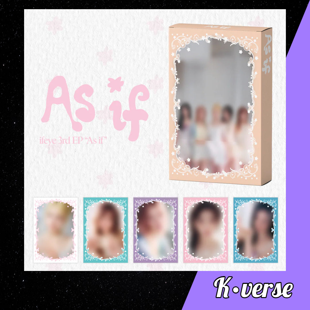 ifeye 3rd EP 'As if' ver. Platform