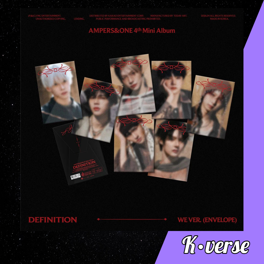 AMPERS&ONE 4th Mini Album 'DEFINITION' ver. WE