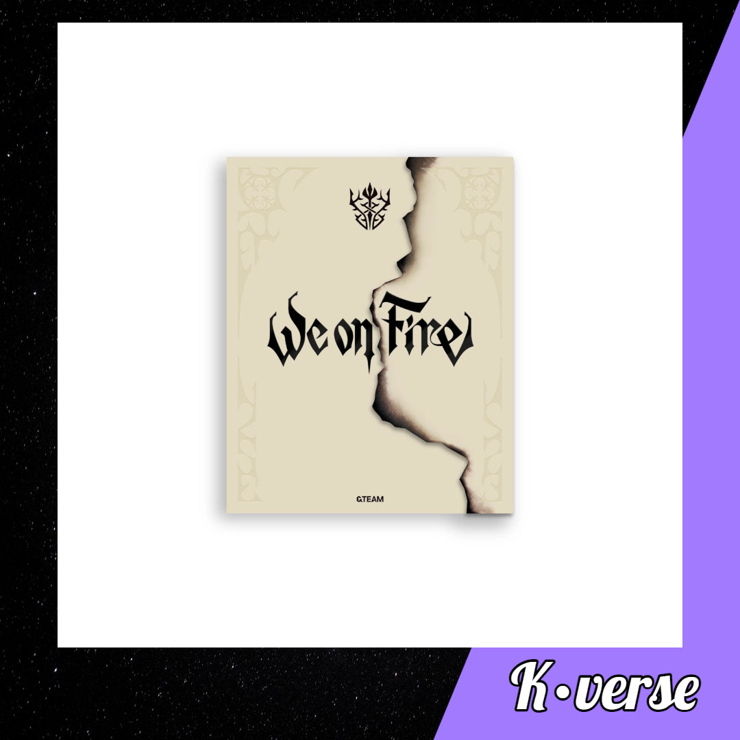 &TEAM 3rd EP Album 'We on Fire' ver. Limited Edition