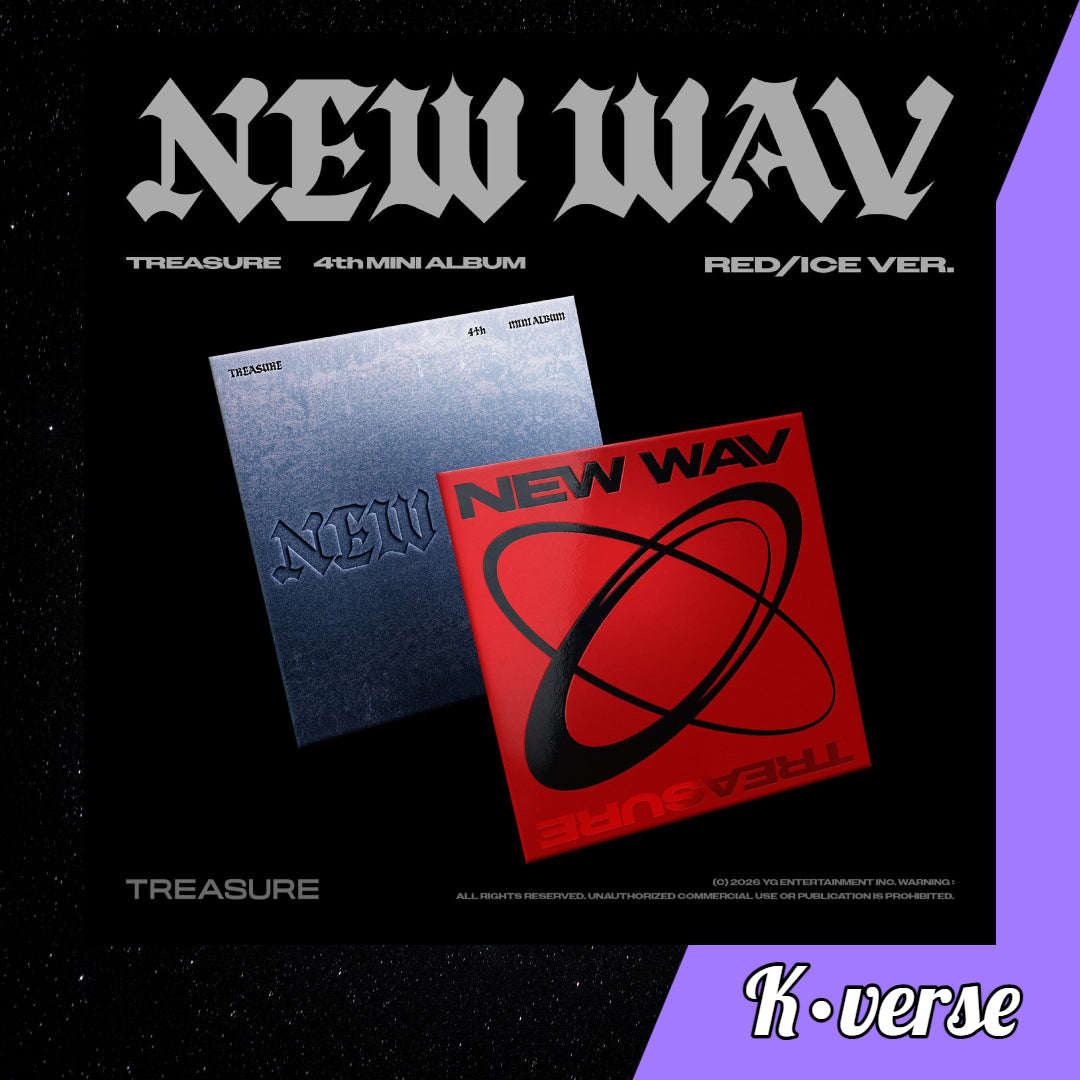 Preorder: TREASURE 4th Mini Album 'NEW WAV'