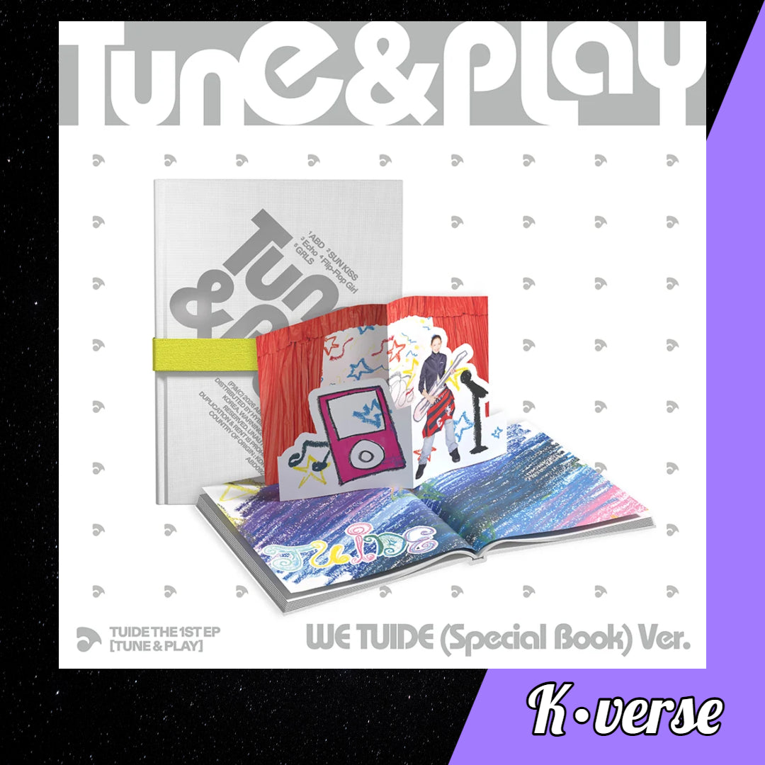 Preorder: TUIDE 1st EP 'TUNE & PLAY' ver. Special Book