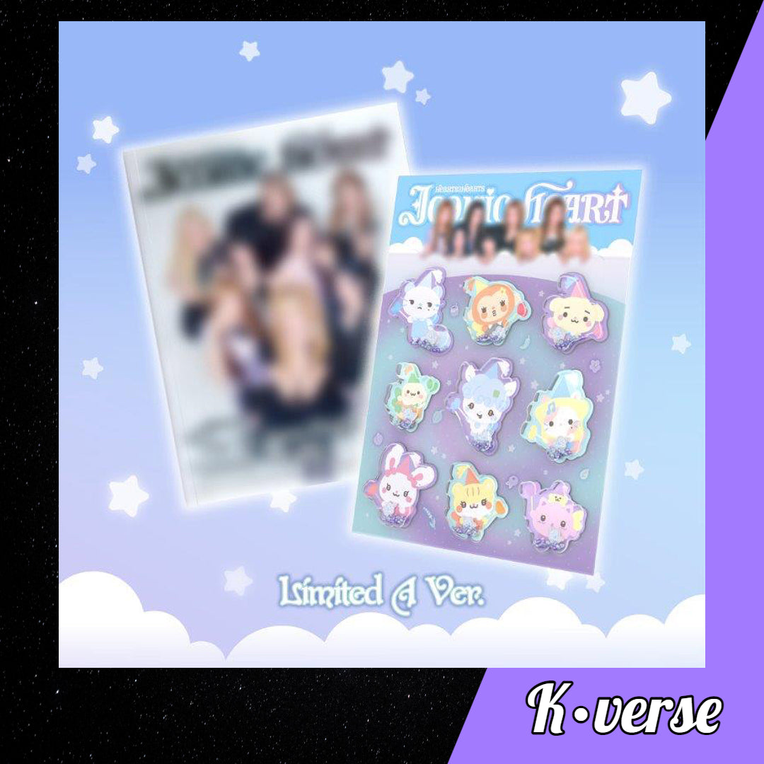 HEARTS2HEARTS 1st Japan Single Album 'ICONIC HEART' ver. Limited A