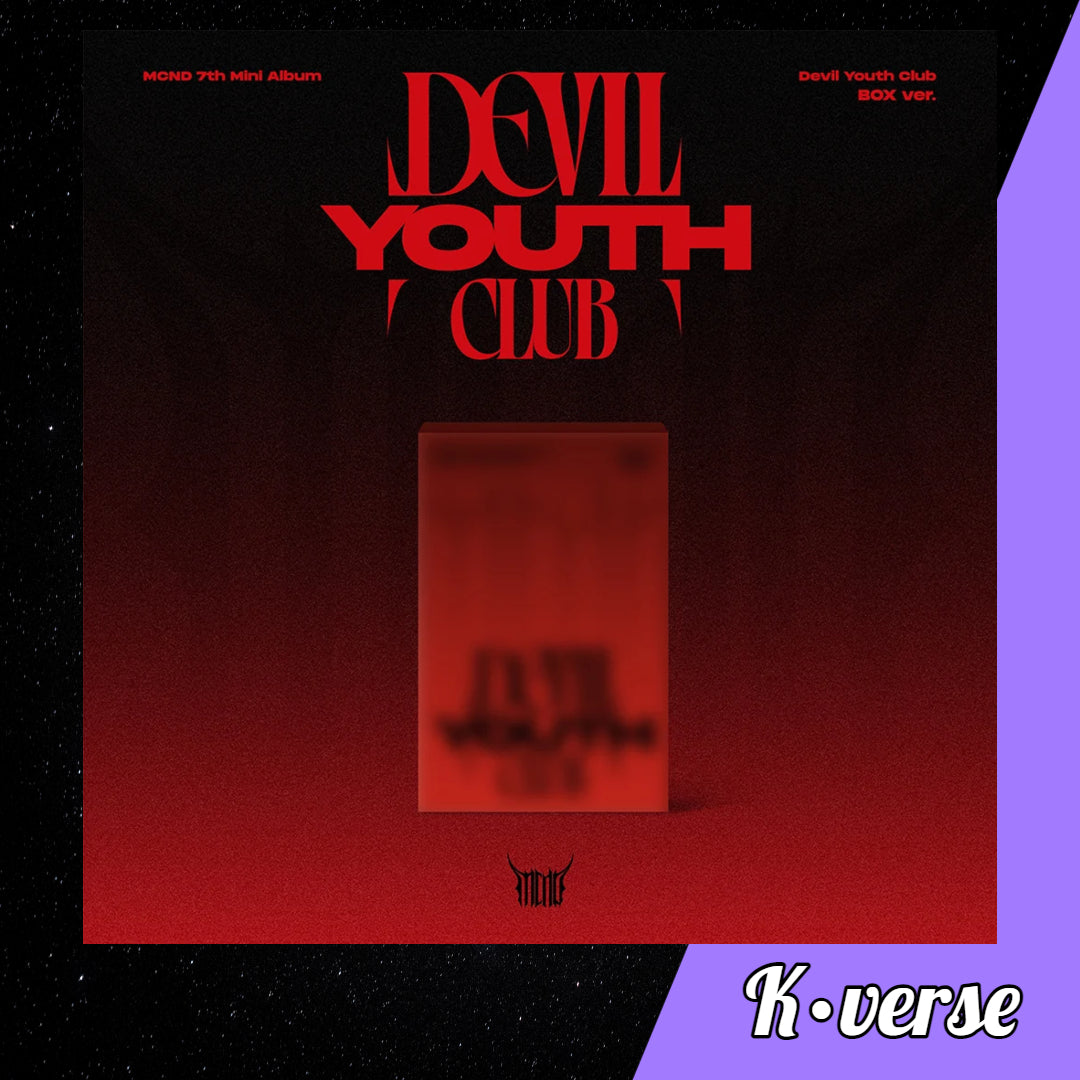 Preorder: MCND 7th Mini Album 'DEVIL YOUTH CLUB' ver. Pocaalbum BOX
