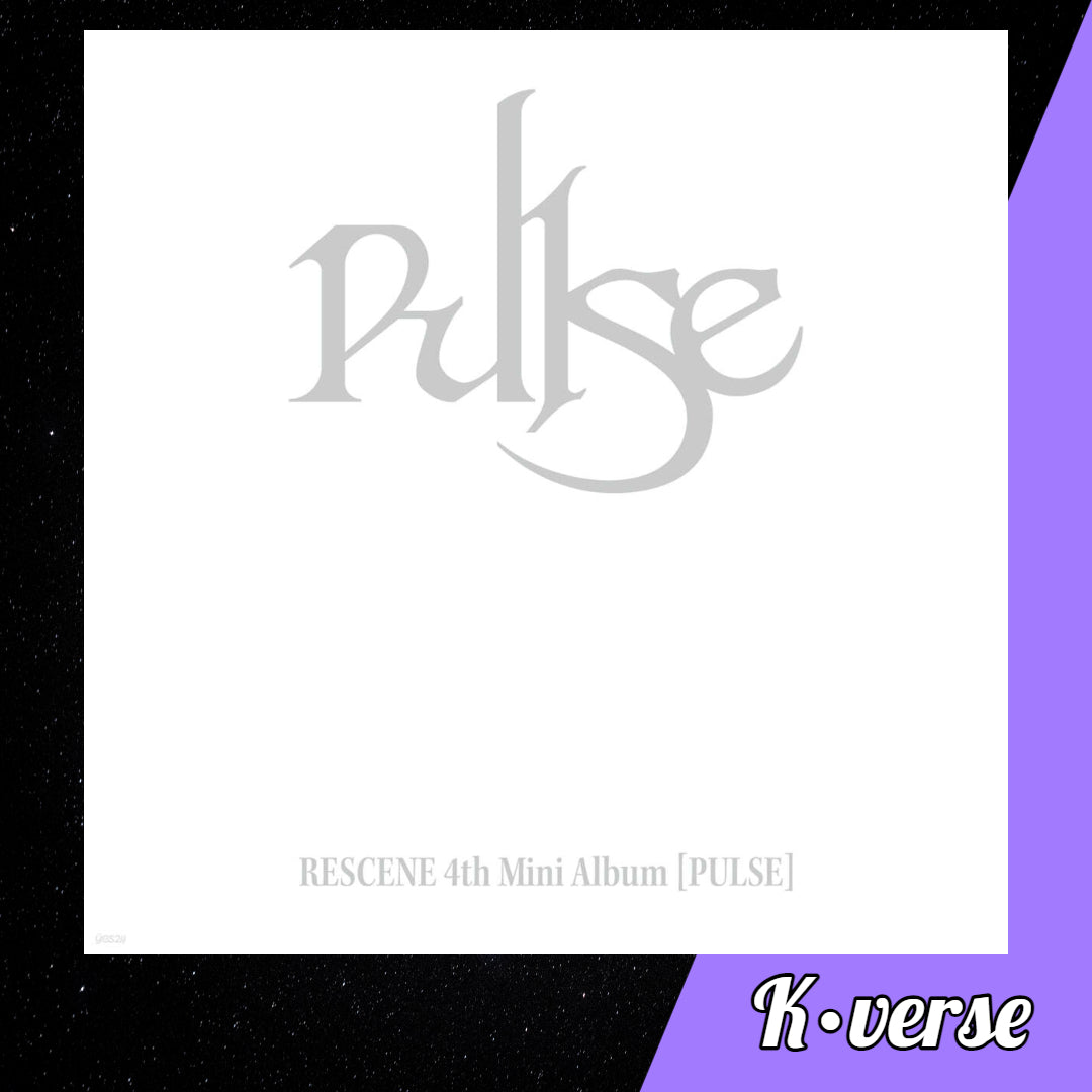 Preorder: RESCENE 4th Mini Album 'Pulse' ver. Standard