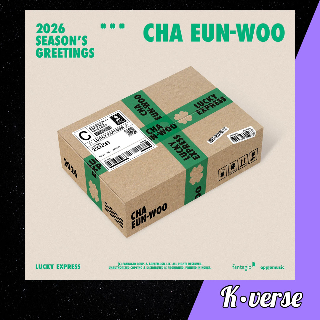 Preorder: Cha Eun-Woo 2026 Season's Greetings 'LUCKY EXPRESS'