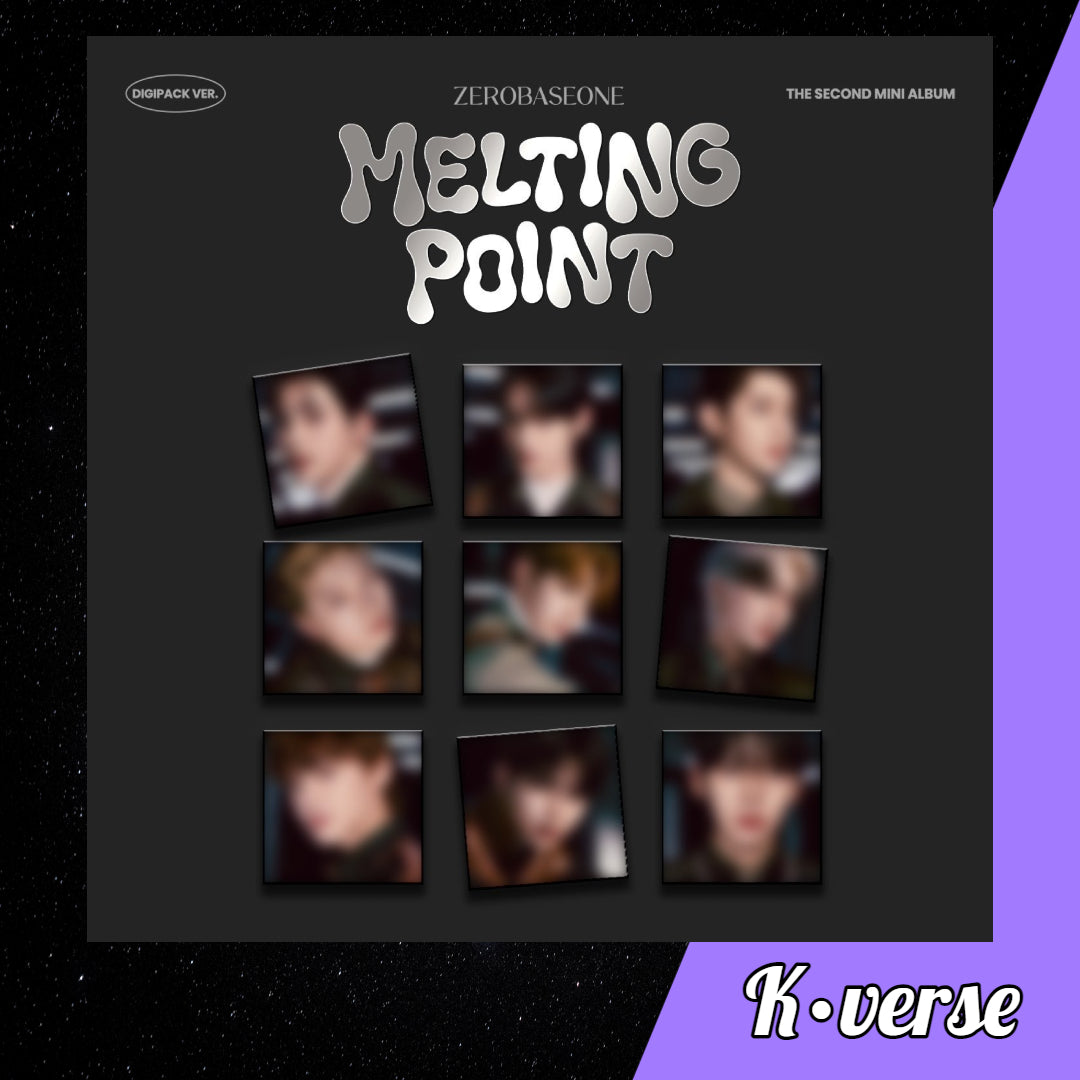 ZEROBASEONE 2nd Mini Album 'Melting Point' ver. Digipack