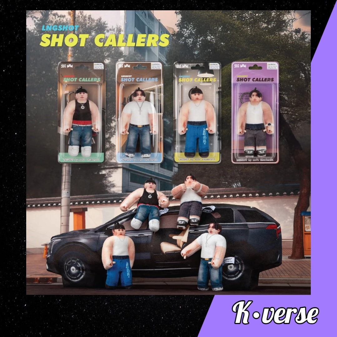 Preorder: LNGSHOT 1st Ep Album 'SHOT CALLERS' ver. Character