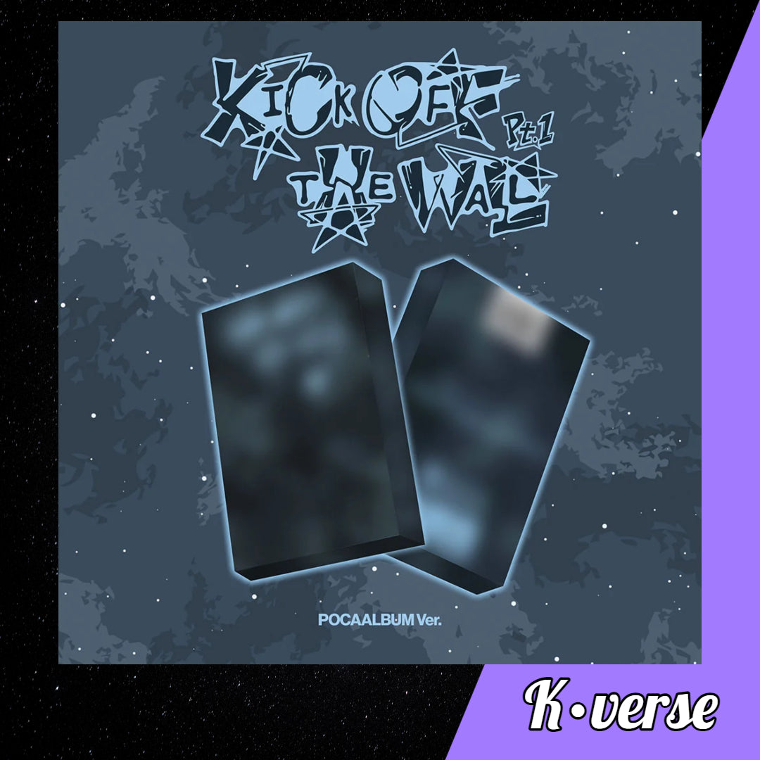 Preorder: KICKFLIP 5th Mini Album 'KICK OFF THE WALL Pt.1' ver. Pocaalbum