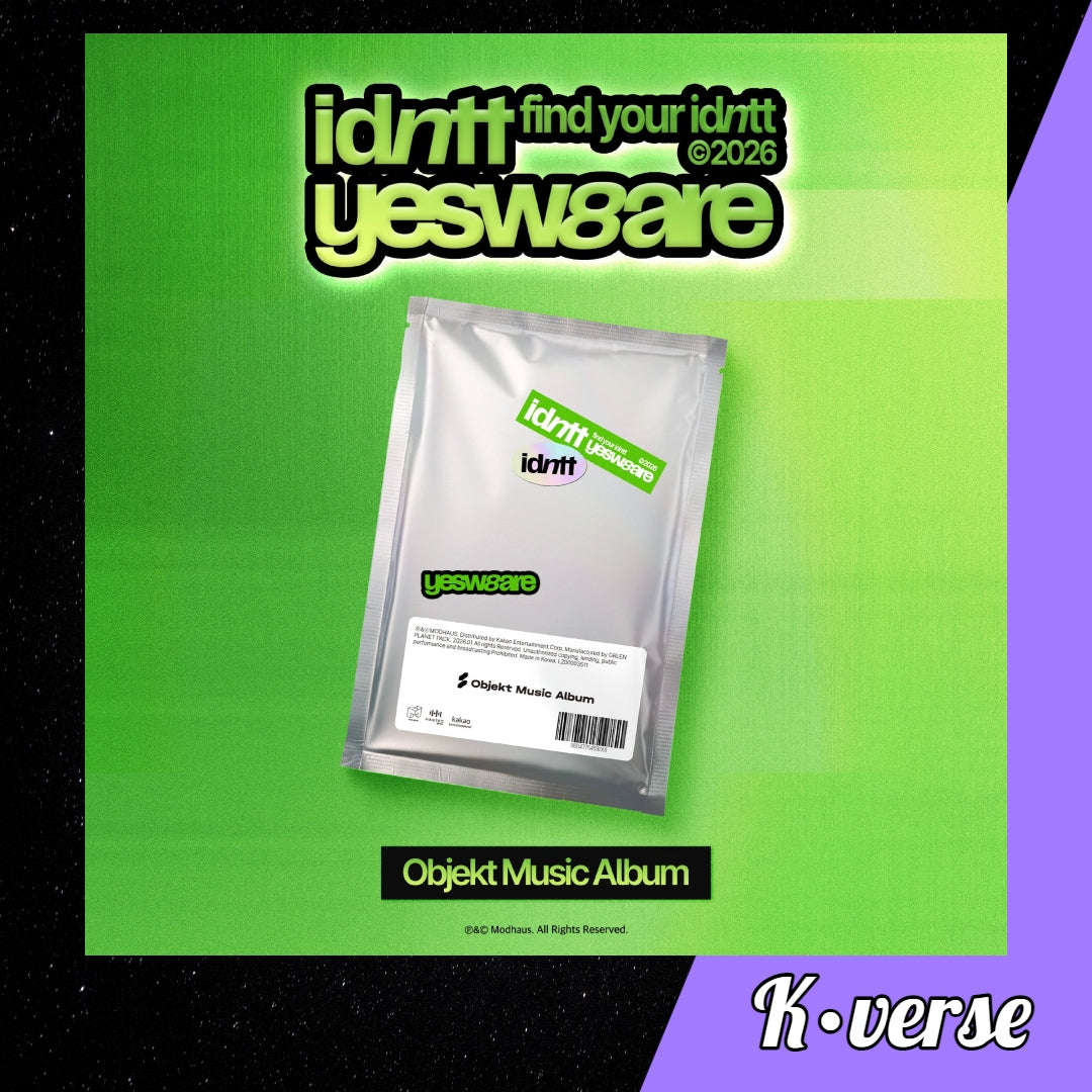Preorder: idntt 2nd EP Album 'yesw8are' ver. Objekt