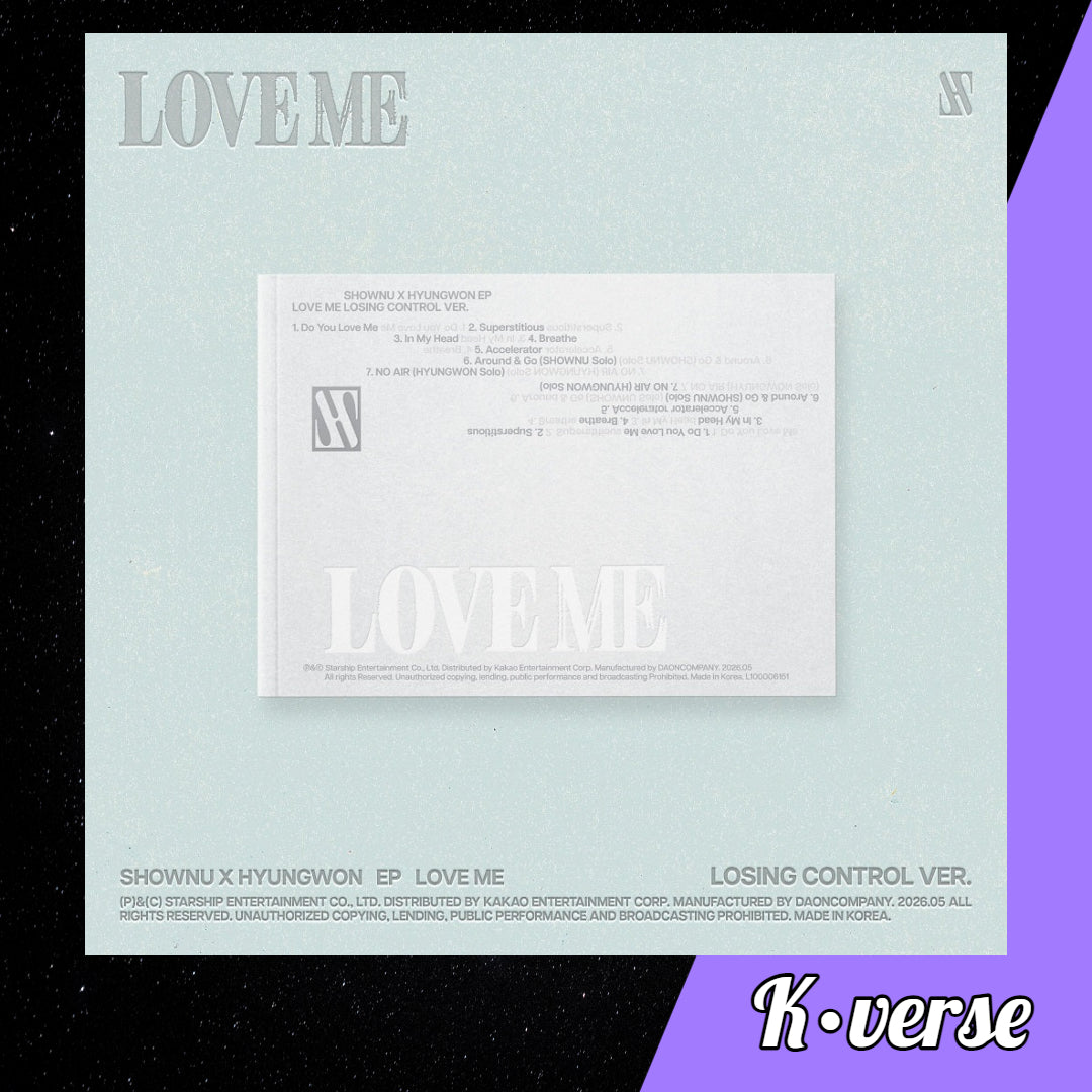 SHOWNU X HYUNGWON EP Album 'LOVE ME'