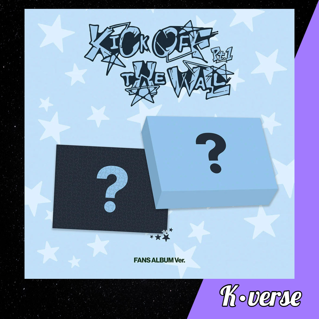 Preorder: KICKFLIP 5th Mini Album 'KICK OFF THE WALL Pt.1' ver. FANS ALBUM
