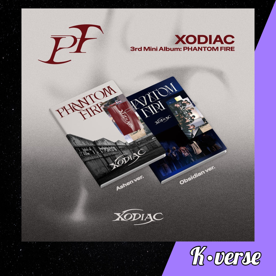 Preorder: XODIAC 3rd Mini Album 'PHANTOM FIRE'