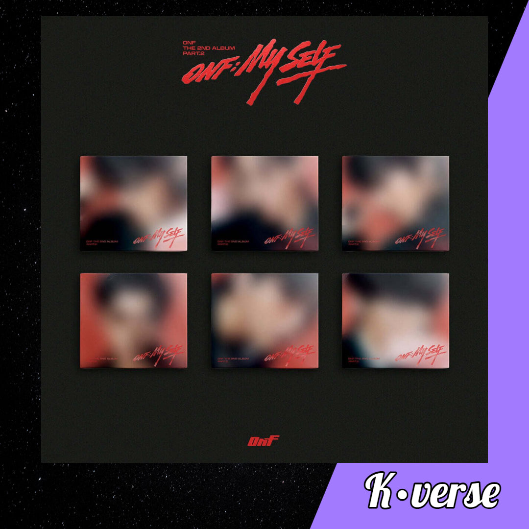 Preorder: ONF 2nd Album Part.2 'ONF: MY SELF' ver. Digipack