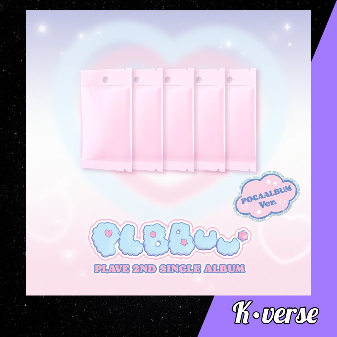 PLAVE 2nd Single Album 'PLBBUU' ver. Pocaalbum (Random) – K•verse