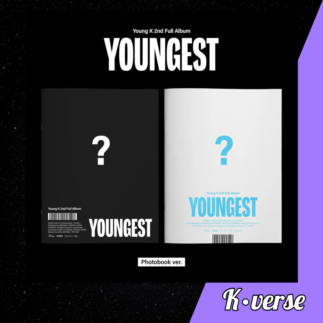 Preorder: Young K 2nd Full Album 'YOUNGEST' ver. Photobook