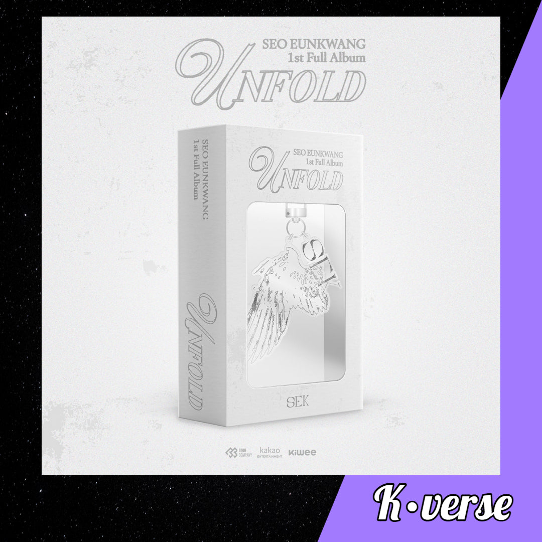 Preorder: Seo Eunkwang 1st Full Album 'UNFOLD' ver. Keyring
