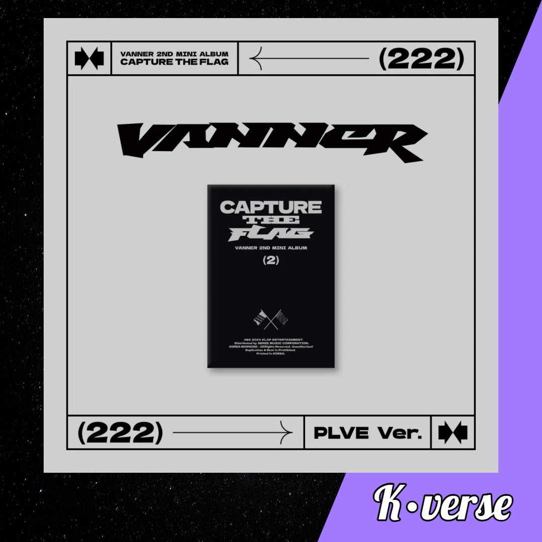VANNER 2nd Mini Album 'Capture The Flag' ver. PLVE