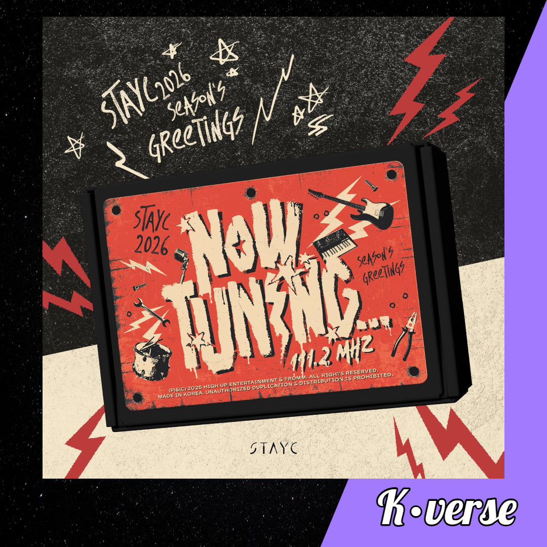 Preorder: STAYC 2026 Season's Greetings 'NOW TUNING...11.2MHZ'