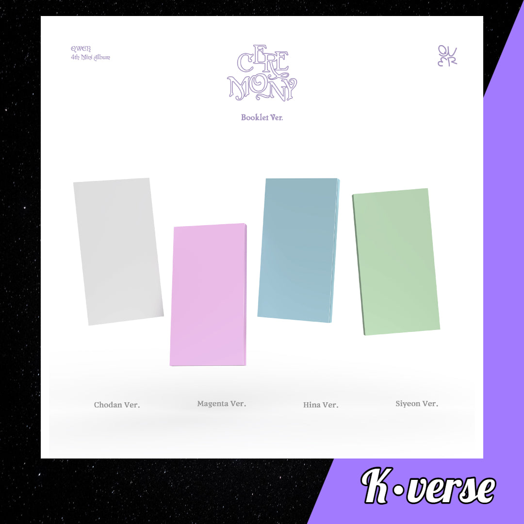 QWER 4th Mini Album 'CEREMONY' ver. Booklet