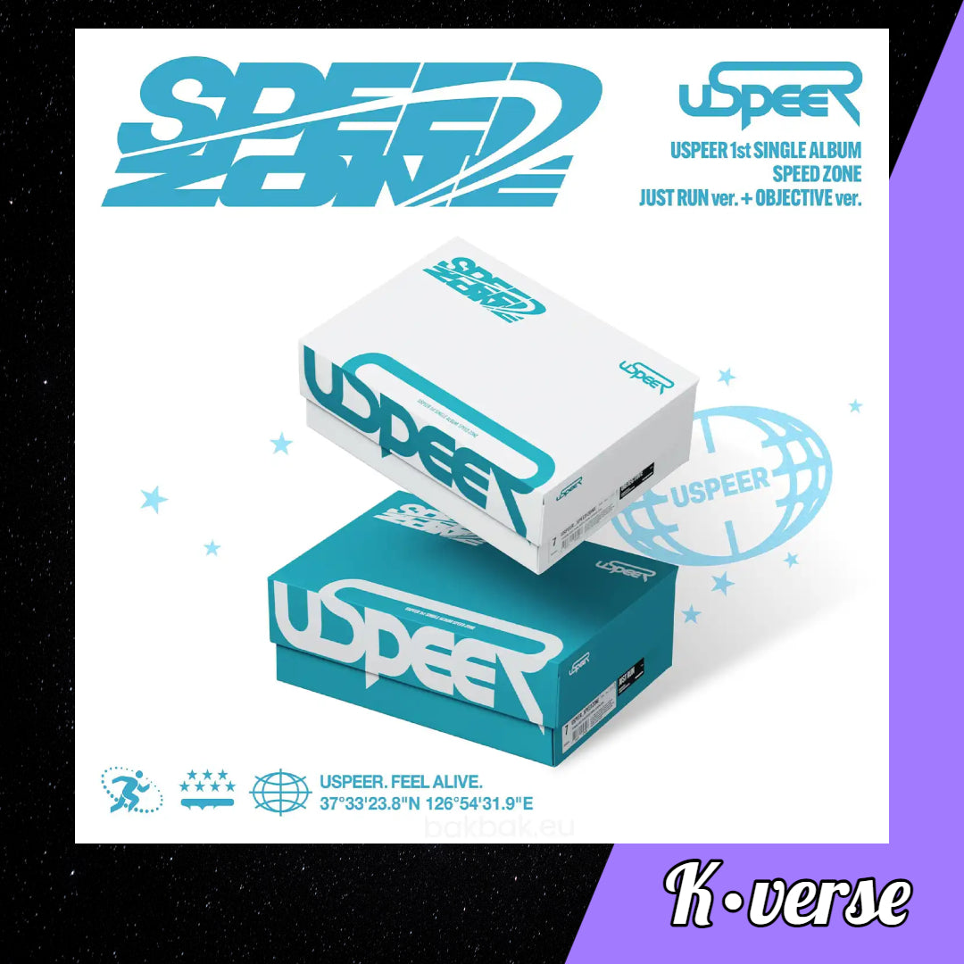 USPEER 1st Single Album 'SPEED ZONE'
