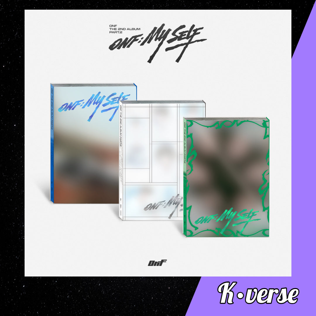 Preorder: ONF 2nd Album Part.2 'ONF: MY SELF'