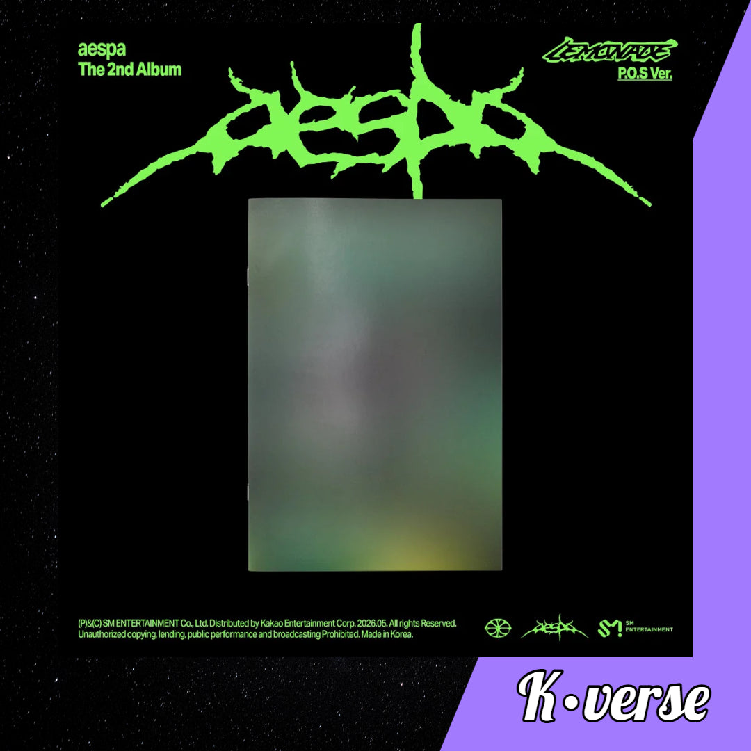 Preorder: aespa 2nd Full Album 'LEMONADE' ver. P.O.S