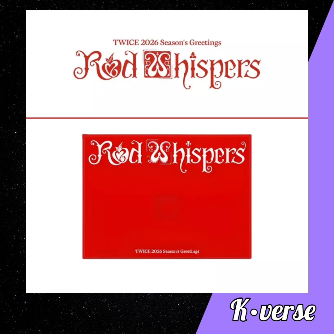 TWICE 2026 Season's Greetings 'Red Whispers' – K•verse