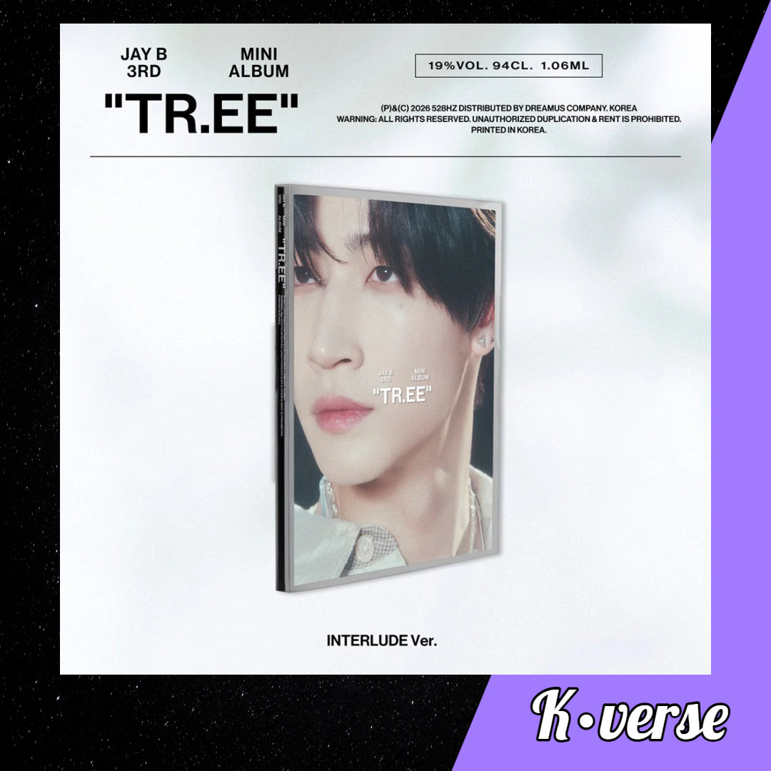 Preorder: JAY B 3rd Mini Album 'TR.EE' ver. INTERLUDE