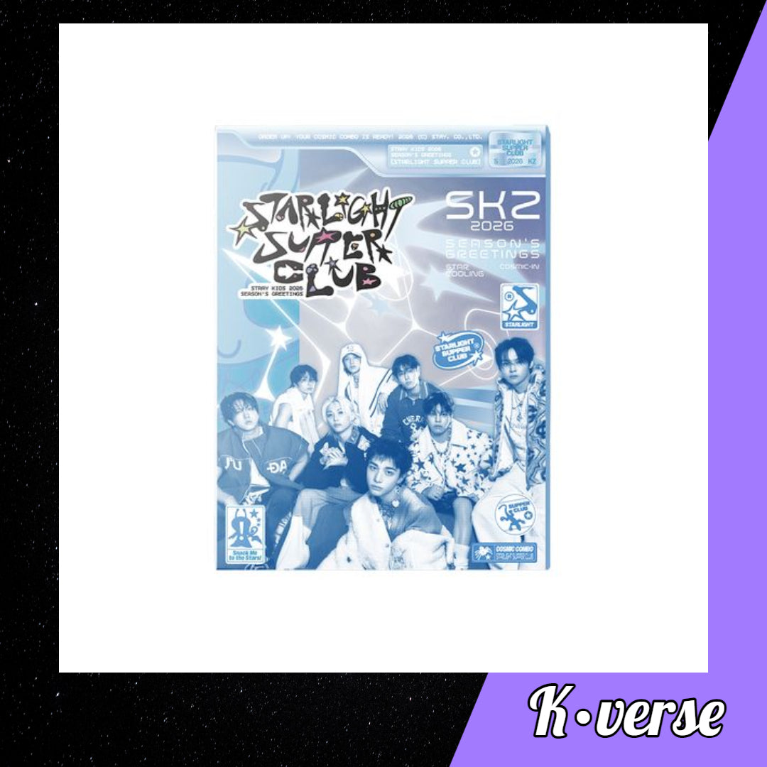 Preorder: STRAY KIDS 2026 Season's Greetings 'STARLIGHT SUPPER CLUB'