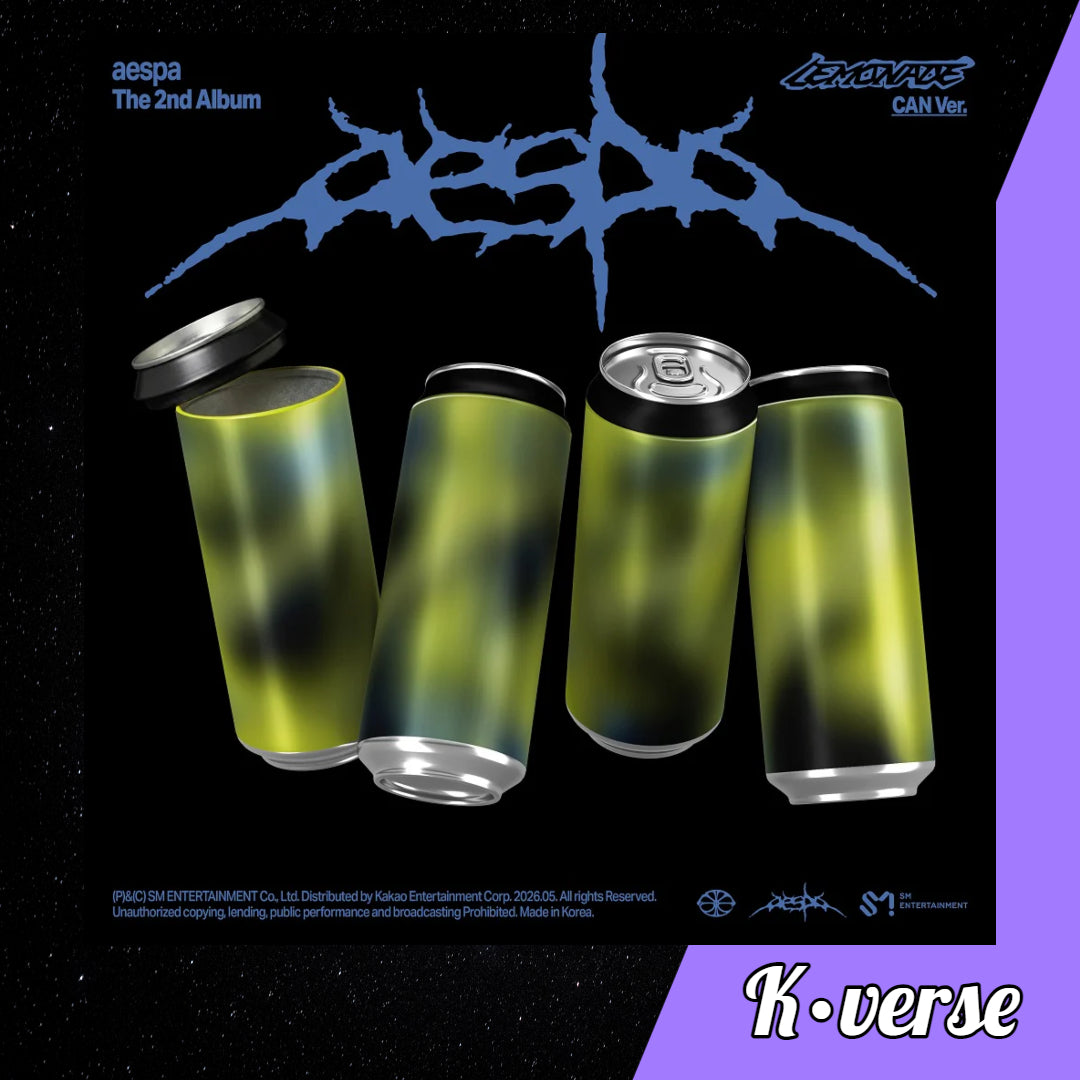 Preorder: aespa 2nd Full Album 'LEMONADE' ver. Can