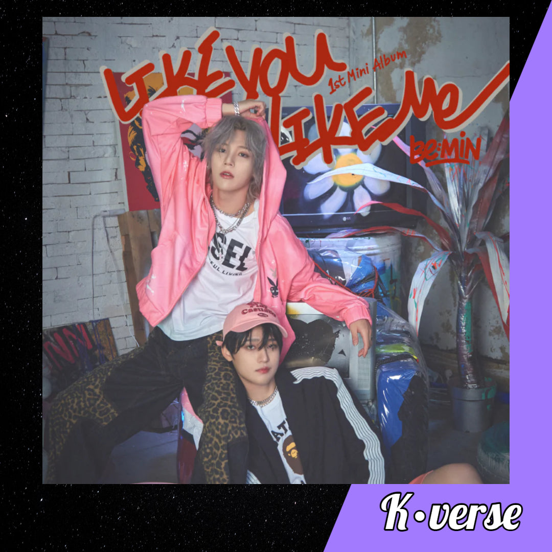 Preorder: BE:MIN 1st Mini Album 'LIKE YOU LIKE ME'