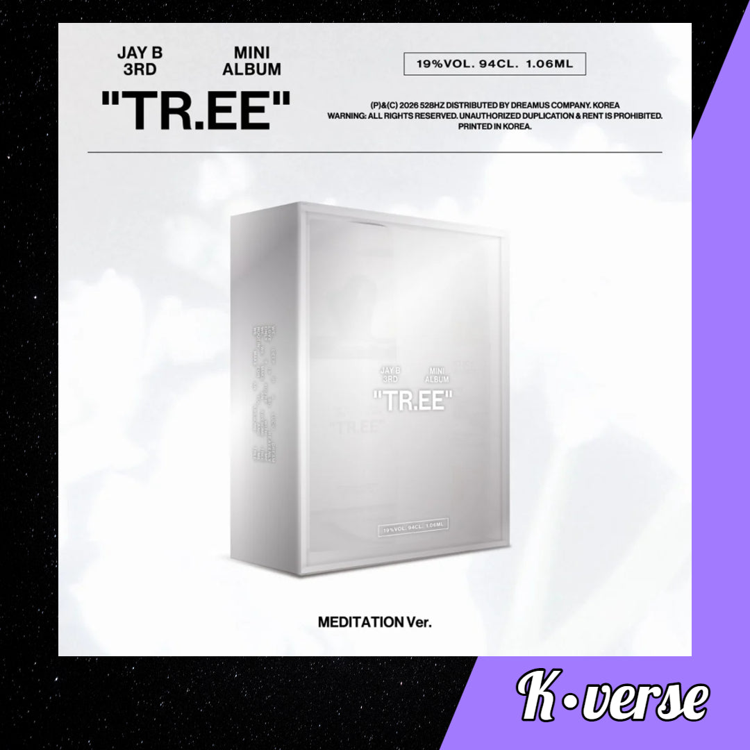 Preorder: JAY B 3rd Mini Album 'TR.EE' ver. MEDITATION