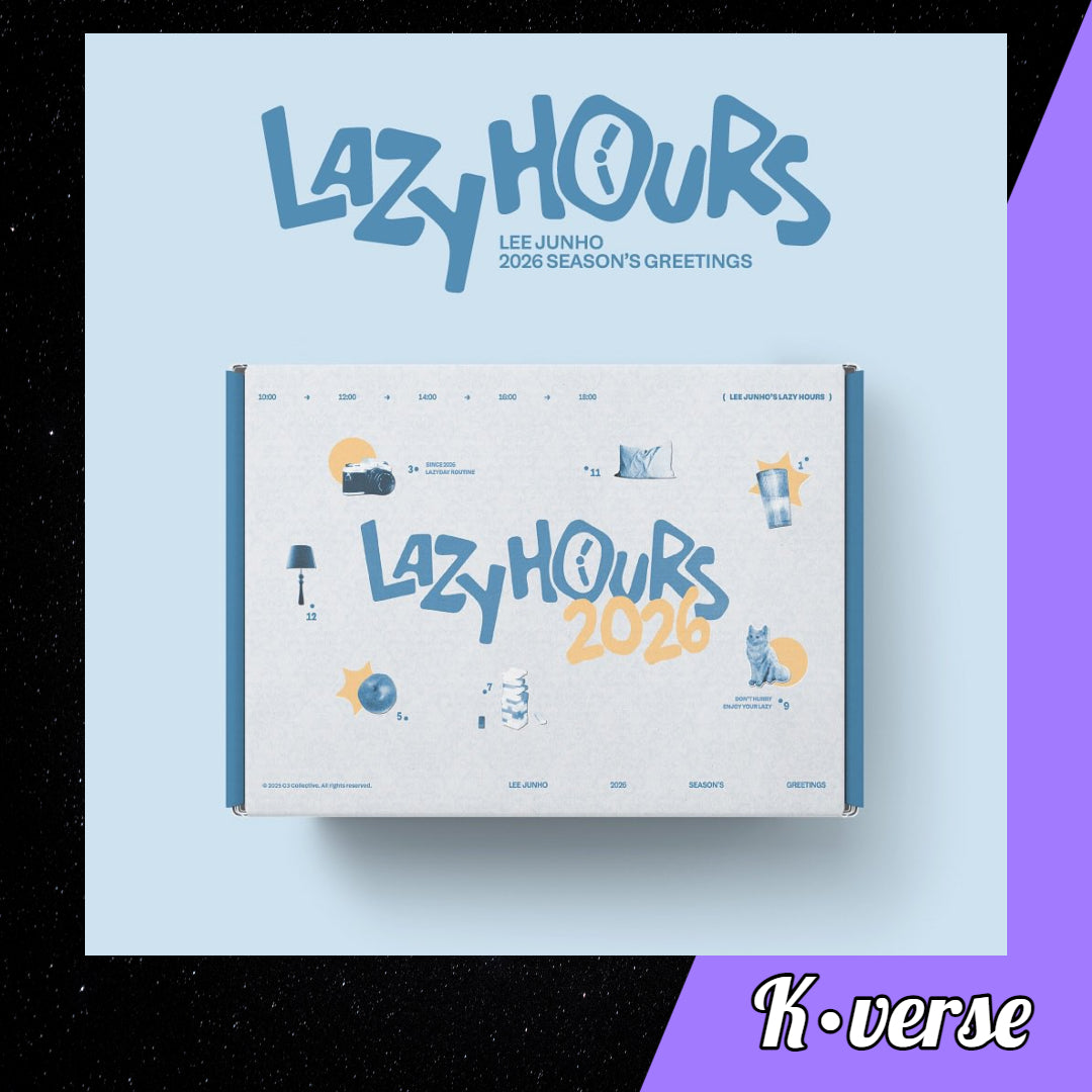 Preorder: Lee Junho 2026 Season's Greetings 'LAZY HOUR'